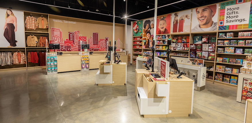 The checkout area of Kohl's new small-format store in Tacoma, Wash. Courtesy of Kohl's