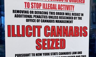 A NYC cannabis store targeted in Thursday’s operation.  PHOTO: COURTESY OF NYS OCM