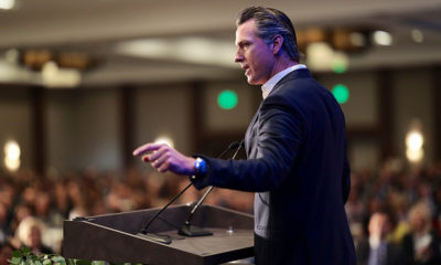 California Governor Gavin Newsom is seen speaking at the California Economic Summit in 2019. On Monday, the Governor signed several bills strengthening the state’s cannabis industry and consumers’ rights. PHOTO GOVERNMENT OF CALIFORNIA