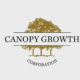 The logo of Smith Falls, ON-headquarted Canopy Growth Corporation PHOTO CNW GROUP CANOPY GROWTH